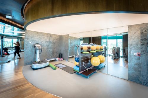 Stylish spa  gym design interiors in Dubai UAE