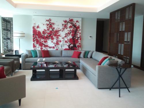 Ultra luxury living room design in Dubai UAE